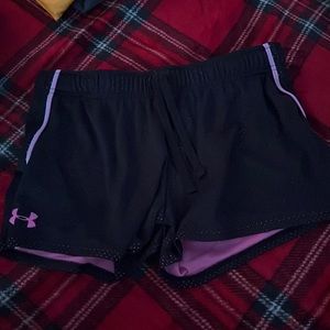 youth under armor shorts